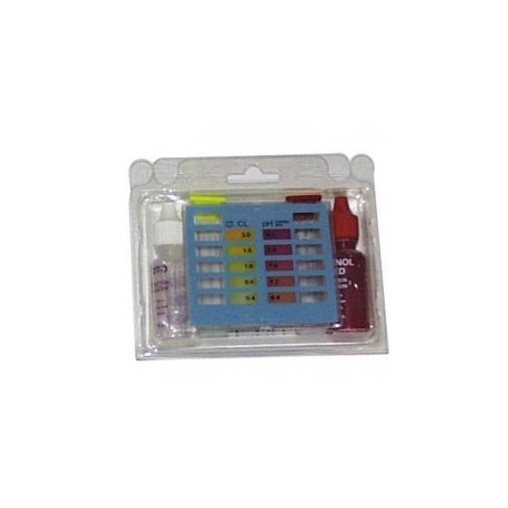 Estuche Test Kit Cl. Libre / Bromo y pH Estuche Test Kit Cl. Libre / Bromo y pH