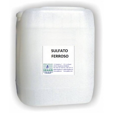 SULFATO FERROSO HEPTAHIDRATADO - Ferrosalt S.A