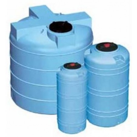 Depósito Aéreo en PEAD Tipo Vertical Estrecho 2.000 L