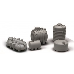 Depósito PEAD Enterrar Tipo Cisterna Liso