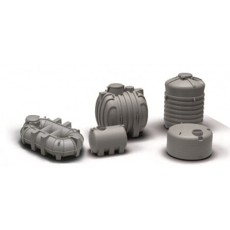 Depósito PEAD Enterrar Tipo Cisterna Liso