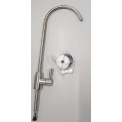 Grifo Cromado mate conexión QC para Ósmosis domésticas