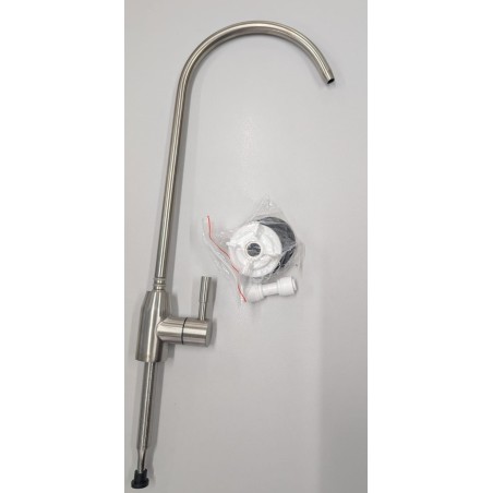 Grifo Cromado mate conexión QC para Ósmosis domésticas