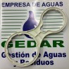 Llave de vaso de Porta Cartucho y Porta Membrana para Osmosis Inversa