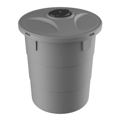 Depósitos aéreos cónicos con tapa