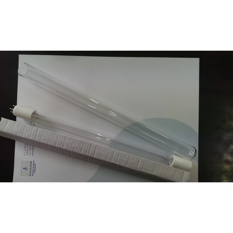 Lampara UV 14W + cuarzo NPDO para Ósmosis Silver • GEDAR: Equipos y Productos para Agua