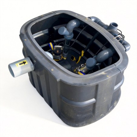 Estación de Bombeo una Bomba Depósito 500 l