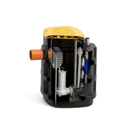 Estación de Bombeo Dos Bombas Depósito 1000 l