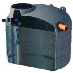 Estación de Bombeo Dos bombas Depósito 1500 l