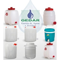 Barril para Agua Redondo Dimensiones: 49x78,5 cm Capacidad: 125 l