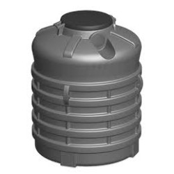 Depósito PEAD Enterrar Tipo Panetone Corrugado