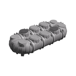 Depósito PEAD Enterrar Modular Nano Tank Canuto