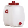 Barril para Agua Ovalado Dimensiones: 56x35x47.5 cm Capacidad: 60 l