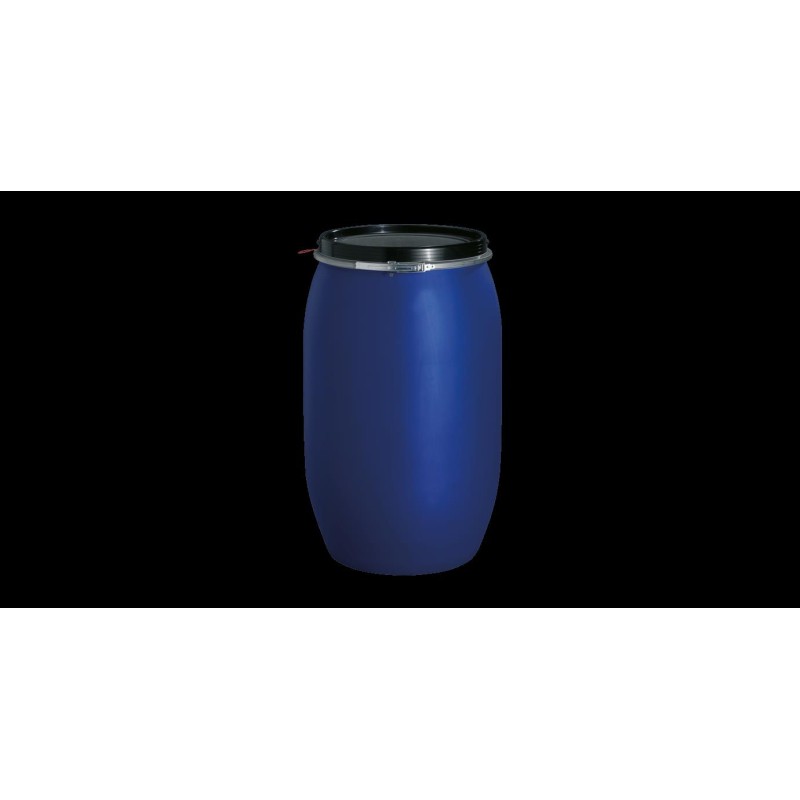 Barril Multiusos Apertura Total Dimensiones: 47x80 cm Tapa: 39 cm Capacidad: 120 l