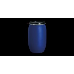 Barril Multiusos Apertura Total Dimensiones: 60x98 cm Tapa: 46.5 cm Capacidad: 220 l