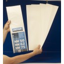 Paquete 5 Telas Filtrantes NW50/62/75 005 micras